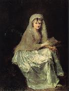 anna dorothea therbusch Self-portrait oil painting artist